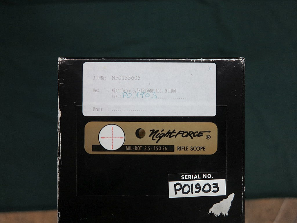 NIGHTFORCE 3.5-15X50NF