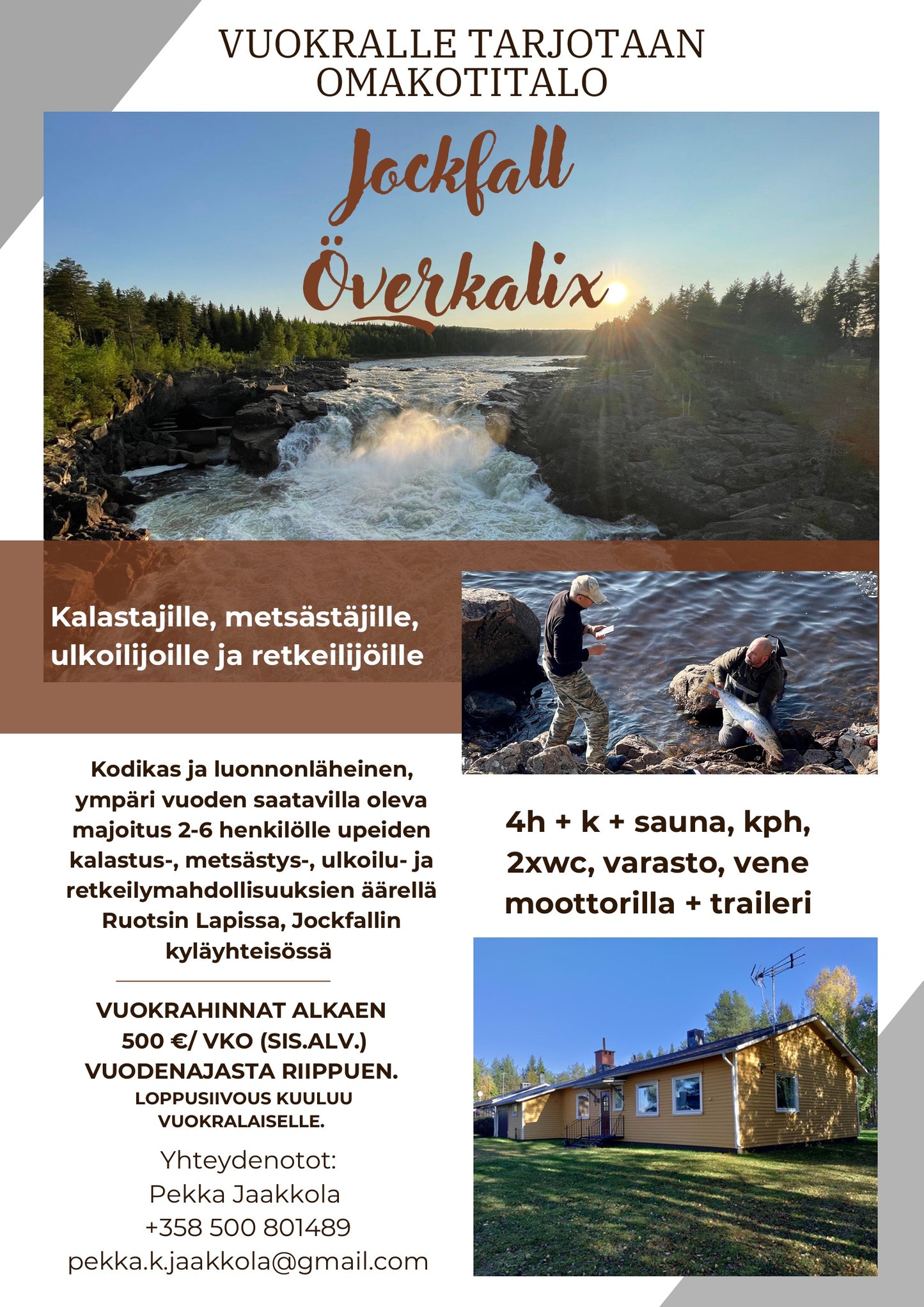 Metsästysmökki Ruotsissa
