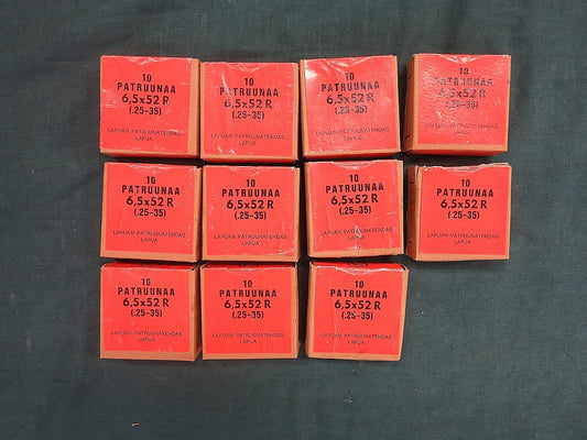 LAPUA 6.5X52R Cartridge